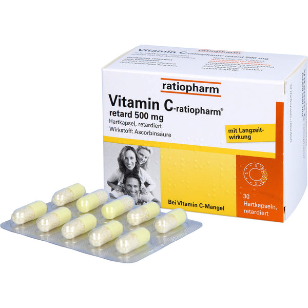 VITAMIN C-RATIOPHARM retard 500 mg capsules