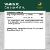 VITAMIN D3 TABLETS