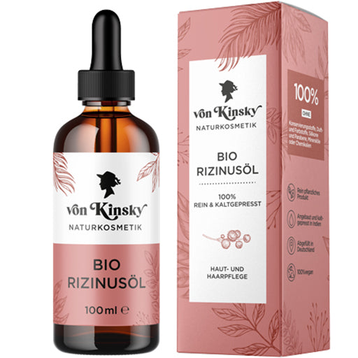 VON KINSKY Organic Castor Oil Pure Face and Hair Oil
