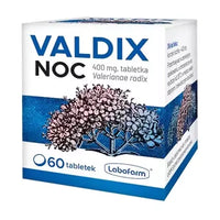 Valerian root, VALDIX Night x 60 tablets UK