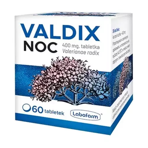 Valerian root, VALDIX Night x 60 tablets UK