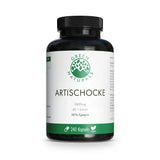 Vegan, gluten-free, no additives GREEN NATURALS ARTICHOKE Capsules