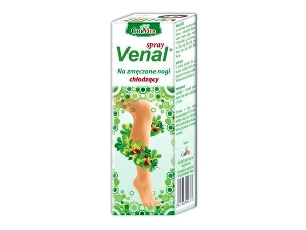 Venal Spray for tired legs and varicose veins treatment 115ml