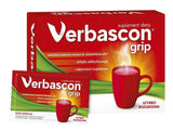 Verbascon Grip x 10 sachets African geranium, elderberry, mullein extract