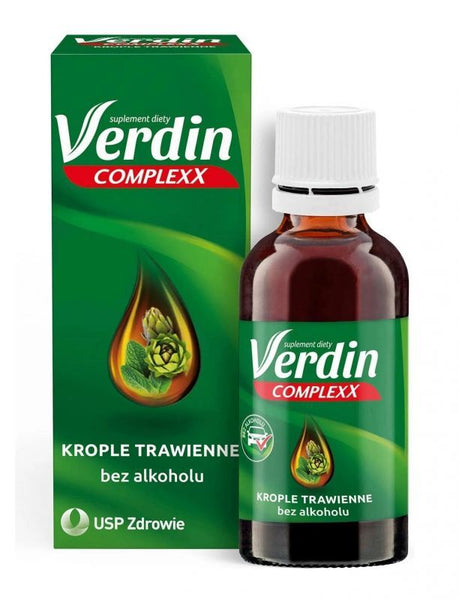 Verdin Complexx digestive drops 40ml, constipation