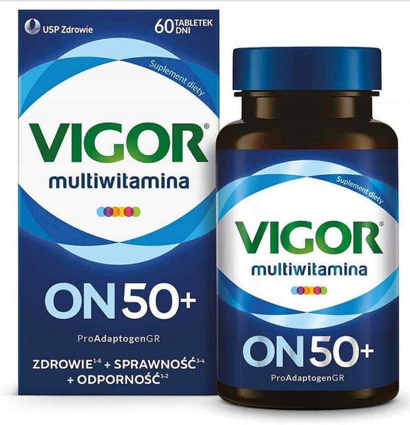 Vigor Multivitamin On 50+ 60 tablets