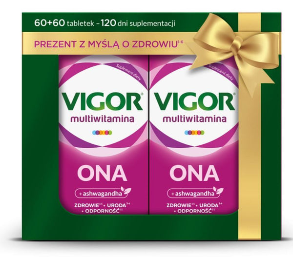Vigor Multivitamin Ona Set of 2 x 60 tablets
