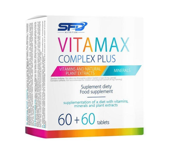 Vitamax Complex PLUS SFD x 60 tablets + 60 tablets