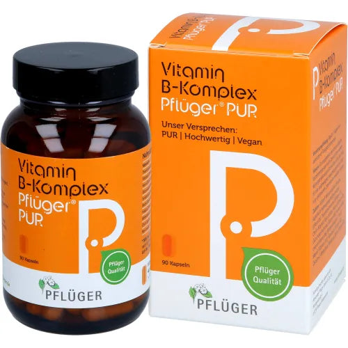 VEGAN Vitamin B Complex Pflüger Pur Capsules 90 count