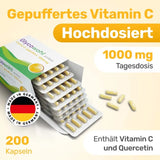 Vitamin C 1000 mg + Quercetin for the immune system