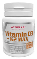 Vitamin D3 4000 + K2 MAX x 120 tablets