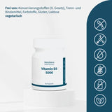 Vitamin D3 5000 IU Capsules, 90 count - 2