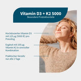 Vitamin D3+K2 5000 pellets 180 pcs