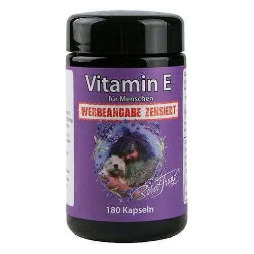Vitamin E in soft capsules 400 IU each for humans