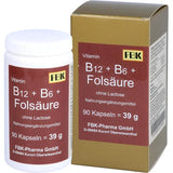 Vitamin B12+B6+Folic Acid Lactose-Free Capsules