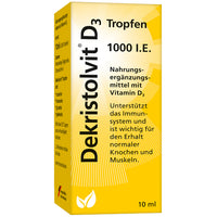 Vitamin D3 DEKRISTOLVIT D3 1000 IU drops