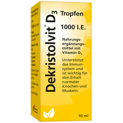 Vitamin D3 DEKRISTOLVIT D3 1000 IU drops