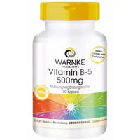 Vitamin b 5 deficiency, VITAMIN B-5 500 mg