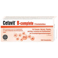 Vitamin b complex, CEFAVIT