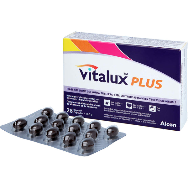 Vitamins and minerals, VITALUX Plus Capsules