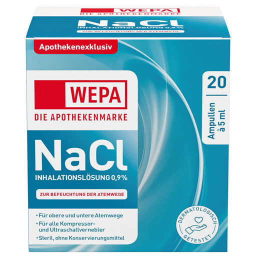WEPA inhalation solution NaCl 0.9%