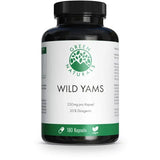 Wild Yam Dioscorea villosa High Dose Vegan Capsules 180 Count