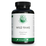 Wild Yam Dioscorea villosa High Dose Vegan Capsules 180 Count