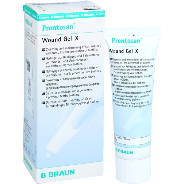 Wound prevent infection, reduce healing time, PRONTOSAN Wound Gel X