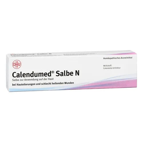 Wounds, burns, frostbite, suppurations, cracked skin, CALENDUMED Ointment N
