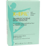 X-EPIL hair bleaching cream 2X40 ml