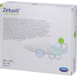 ZETUVIT Plus Silicone sterile 20x20 cm
