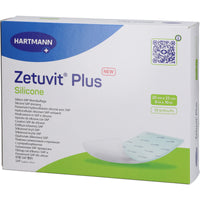 ZETUVIT Plus Silicone sterile 20x25 cm