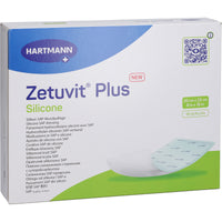 ZETUVIT Plus Silicone sterile 20x25 cm