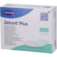 ZETUVIT Plus extra strong suction compress sterile 10x10 cm