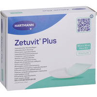 ZETUVIT Plus extra strong suction compress sterile 10x10 cm