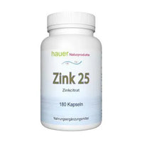 ZINC 25 VEGAN Capsules 180 pcs