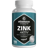 ZINC ACTIVE 25 mg high dose vegan tablets