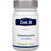 ZINC GLUCONATE 30 mg Zinc vegi VEGAN Capsules
