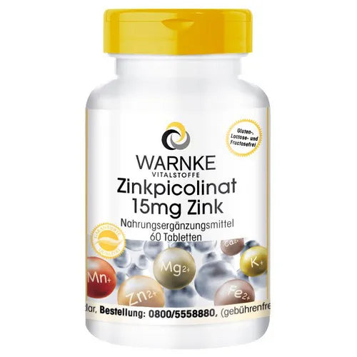 ZINC PICOLINATE 15 mg zinc tablets