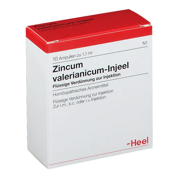 ZINCUM VALERIANICUM INJEEL ampoules