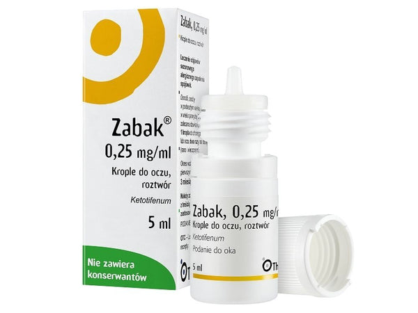 Zabak Eye drops 0.25mg 5ml