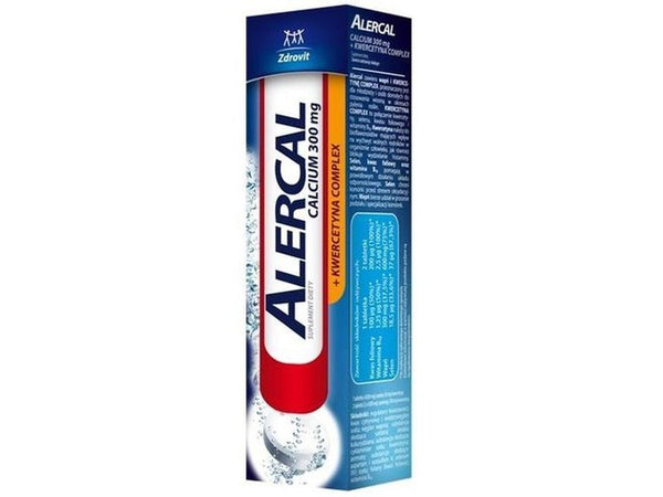 Zdrovit Alercal + Quercetin Complex x 20 effervescent tablets
