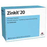 Zinc deficiency, zinc sulfate, ZINKIT 20 coated tablets