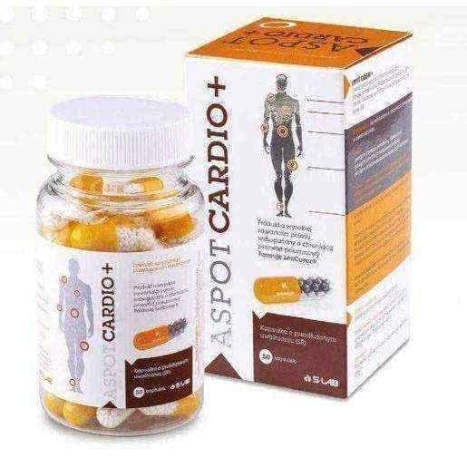 A SPOT Cardio + x 50 capsules, sources of potassium UK