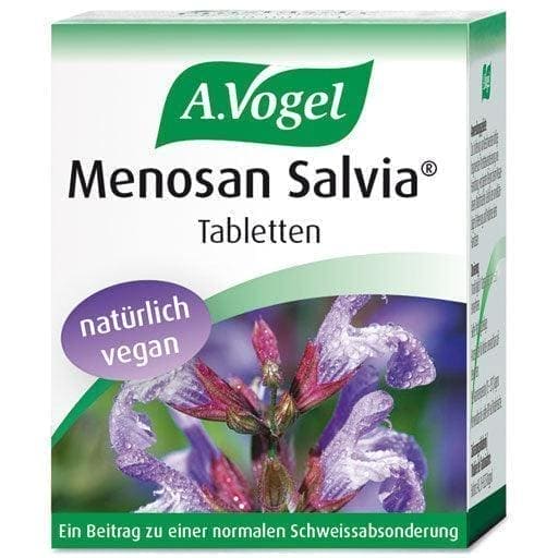 A.VOGEL Menosan Salvia, night sweats, excessive sweating, a vogel menopause UK