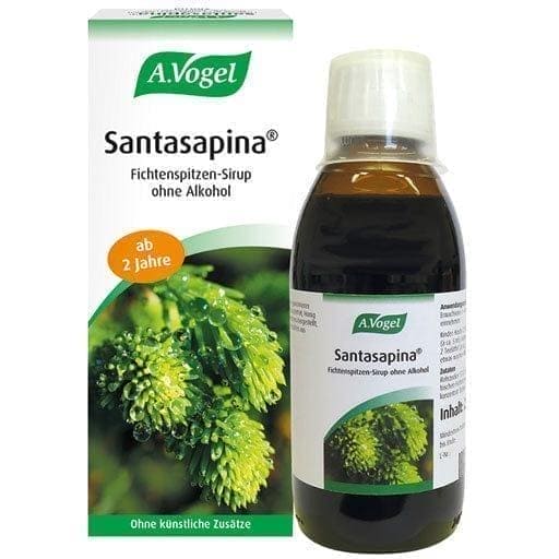 A.VOGEL Santasapina without alcohol Red fir syrup, Santasapina syrup UK