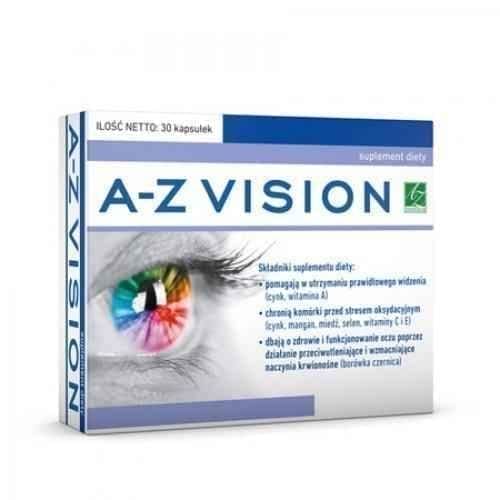 A-Z Vision 30 capsules, AZ Vision UK