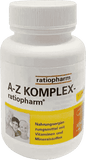 A-Z vitamins and minerals ratiopharm complex UK