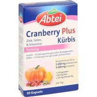 ABBEI pumpkin seeds, Plus Cranberry, bladder, pelvic support, copper UK