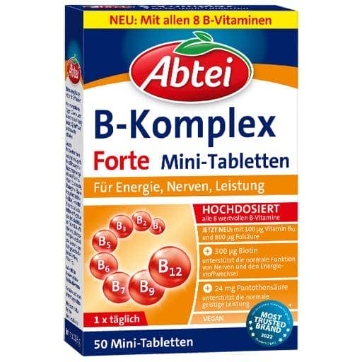 ABBEI Vitamin B Complex forte tablets UK